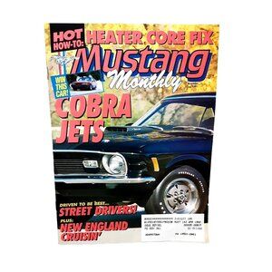 Mustang Monthly November 1991 Magazine – Cobra Jets, Heater Core Fix